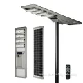 Rechargeable Solar Street Light with IP65 Waterproof LED Panel